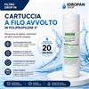 Cartuccia Polipropilene Avvolto 20 Micron Ionicore