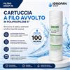 Cartuccia Polipropilene Avvolto 100 Micron Ionicore