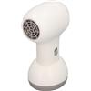 Agatige Asciugacapelli per bambini senza fili, Asciugacapelli per bambini a temperatura costante a 2 velocità Strumenti per asciugare i capelli per bambini con base di ricarica per neonati (Blanco lechoso +