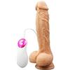 BOBOBN Reale Dǐldó Vǐbratóre Di Silicone Vibratórǐ Realistico Morbido Con Ventosa Telecomando Grande Dǐldós Per Donna 24Cm Di Carne