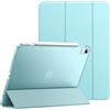 JETech Custodia per iPad Air 13 Pollici M4/M3/M2 (2026/2025/2024), Sottile Supporto Rigido Retro Conchiglia Intelligente Cover con Auto Svegliati/Sonno (Blu)