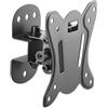 Metronic 451054 Supporto a Muro Ruotabile, Nero