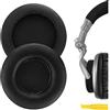 Geekria Cuscinetti auricolari di ricambio per SONY MDR-V700DJ, MDR-Z700, MDR-V500DJ - imbottiture cuffie, parti di riparazione (Nero)