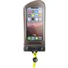 Aquapac Custodia impermeabile per telefono, Mini, grigia | iPhone e Android, prodotto nel Regno Unito, escursionismo, mountain bike, certificato IPX8 fino a una profondità di 30 ft.