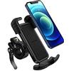 UGREEN Supporto Cellulare da Bici, Supporto Universale per Telefono da Moto per Manubri da Moto Compatibile con iPhone 13, 12, XR, X, 8, Galaxy S20