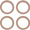 OLYCRAFT 4pz Anelli Distanziatori per Altoparlante per Auto 18.5cm Anelli per Altoparlante In MDF Anello Distanziatori per Altoparlanti In MDF di Legno Universali 6.5 Anello Distanziatore per Veicolo