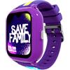 SaveFamily Iconic Plus 2 | Smartwatch per Bambini con Localizzatore GPS, Chiamate, Video, IA, Pulsante SOS, Whatsapp, Spotify, Misuratore di Temperatura | Modello Graffiti