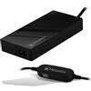 Atlantis P008-SC-90SU Alimentatore Universale Notebook, Nero