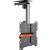 SCHWAIGER LWHD3720 513 Supporto da soffitto per TV Supporto da soffitto per display da 17-37 pollici tetto inclinato soffitto a parete pieghevole ruotabile max. 20kg