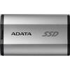 ADATA SD810 - SSD - 1TB - extern (tragbar) - USB 3,2 Gen 2 (USB-C Steckverbinder) - Schwarz (SD810-1000G-CBK)