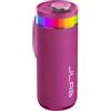 JLab Go Party Cassa Bluetooth Portatile con 16+ ore di riproduzione - Altoparlante Wireless da 10W per Esterni e Viaggi con Luci RGB e Audio Potente, Resistente all'Acqua IP56, Mora
