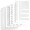 Gosknor 6pz Adesivi Antiscivolo Telefono, Adesivi Universali Trazione Strisce di Presa Pretagliate per Custodie per Cellulari Tablet Controller di Gioco e Dispositivi Lisci (Trasparenti)