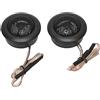 Bewinner Mini Tweeter per Auto da 2 Pezzi, Altoparlanti per Tweeter a Cupola Mini Ad Alte Prestazioni da 800 W per Audio per Auto, Altoparlanti per Auto con Adesivi, Altoparlante per Auto