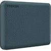 Toshiba Canvio Advance disco rigido esterno 2 TB 2.5 Micro-USB B 3.2 Gen 1 [3.1 Gen 1] Verde (Toshiba Canvio Advance - 2TB - USB 3.2)