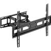 Superior Electronics Supporto TV da Parete Orientabile Full Motion Extra Slim per TV da 37 a 70 - Compatibile VESA 200x200, 300x300, 400x200, 400x400, 600x400 - Carico Massimo 40kg - Tilt +5°/-5