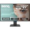 BenQ GW2790C 27 1080p FHD 144Hz IPS Eye-Care Monitor casa-ufficio, USB-C, 1080x1920, Ottimizzatore Visivo, Senza Sfarfallio, Luce Blu Bassa, Cornice Ultra Sottile, Certificato TÜV, Eye-CareU
