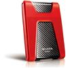 ADATA HD650 - Hard disk esterno da 2 TB, con USB 3.2 Gen.1, colore: Rosso