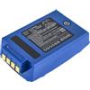 TECHTEK batteria compatibile con [Vocollect] A4700, A500, T5, Talkman A500, Talkman T5, per [Honeywell] A500, BT-700-1, Talkman T5, Talkman T5m, VC50L2-D, VC50L2-G sostituisce 136020805B, per 1360208