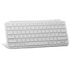 Keychron B1 Pro Tastiera wireless ultra-sottile con personalizzazione ZMK, 3 modalità Bluetooth/2,4 GHz/Cavo 425 g di peso leggero con una batteria a lunga durata di 1.200 ore per Mac/Window-bianco