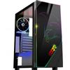 EMPIRE GAMING - Case PC Gamer SPARTAN ARGB mid-tower ATX - Pannello frontale Retroilluminazione LED e pannello laterale in vetro temperato - 1 Ventola LED RGB direzionabili 120 mm