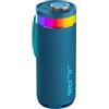 JLab Go Party Cassa Bluetooth Portatile con 16+ ore di riproduzione - Altoparlante Wireless da 10W per Esterni e Viaggi con Luci RGB e Audio Potente, Resistente all'Acqua IP56, Blu Navy