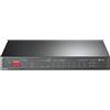 TP-Link TL-SG1210MP Switch Poe Gigabit Ethernet, 10 Porte con 8 Porte Poe Fino a 123 W, 10 Porte Gigabit, Poe+, 802.3af/at, Ideale per la Casa e Il Ufficio, Plug&Play, Montaggio Desktop