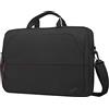 Lenovo ThinkPad Essential 16" Topload (Eco): Borsa per Notebook fino a 16, Doppio Scomparto con Tasca Imbottita, Tracolla Regolabile, Cerniere Facili da Afferrare, Fascia per Trolley - Nero