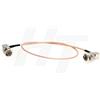 HangTon - Cavo video BNC maschio ad angolo retto a maschio BNC ad angolo retto 3G SDI per Blackmagic, sottile schermato RG179 75 Ohm (45 cm)