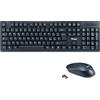 equip 245223 Tastiera e Mouse Wireless Layout Italiano (QWERTY)