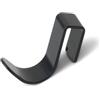 Pedestal Hook Mount | Pratico supporto per cavi, cuffie, piccoli altoparlanti posteriori TV | Si adatta al supporto TV tranne il Linked Tall (nero)