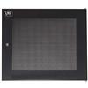 LINK Accessori PC e Portatili Marca Modello Porta Metallo Traforata con Serratura per Armadio 12U LK1912UNF Nero