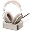 VAWVVA Stazione di ricarica per cuffie AirPods Max 2024 e 2020 - Dock di ricarica magnetico per auricolari con doppi connettori (Starlight)