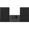 KENWOOD, Sistema Micro HiFi Stereo M-525DAB, con Ricevitore Radio DAB+, FM, Lettore CD e Presa USB, Bluetooth per Audio-Streaming V5.0 (A2DP), Display a Colori 2,4, Black