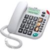 Maxcom Telefono fisso Maxcom KXT480 si collega alla presa del telefono di casa bianco colore