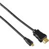 Hama HDMI 2m cavo HDMI HDMI Type A (Standard) HDMI Type D (Micro) Nero