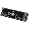 Corsair MP600 CORE XT 2TB M.2 PCIe Gen4 NVMe SSD - Fino a 5900MB/s - QLC NAND - M.2 2280 - Per Notebook e Desktop PCIe 4.0 - Nero