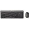Itek Tastiera e Mouse DEC WS01 - Wireless 2.4G & Bluetooth, Tastiera Ultra Silenziosa, Mouse Ottico 1600 DPI - Perfetto per Lavoro e Smart Working