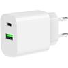GEMBIRD Caricatore da parete TA-UC-PDQC20-01-W Bianco 20 W (1 unità)