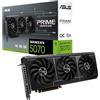 Asus Scheda grafica Prime GeForce RTX™ 5070 OC Edition, 12 GB GDDR7, PCIe® 5.0, 12 GB GDDR7, HDMI®/DP 2.1, 2,5 slot, ventole Axial-tech, Dual BIOS