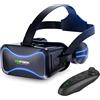 Bexdug Cuffie VR, Occhiali VR ad Alta risoluzione, Occhiali per Realtà virtuale Regalo per Bambini e Adulti per Giochi e Video Bexdug