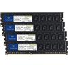 Timetec 16GB KIT(4x4GB) DDR3L / DDR3 1600MHz PC3L-12800 / PC3-12800 Non-ECC Unbuffered 1.35V / 1.5V CL11 2Rx8 Dual Rank 240 Pin UDIMM Desktop PC Computer Memory RAM Module Upgrade