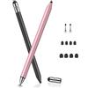 MEKO 3 in 1 - Pennino Penna Stilo Capacitivo ad Alta Sensibilità e Precisione per Apple iPad, iPhone, Tablet, Samsung Galaxy, Tutti i Dispositivi Touch Screen Universali
