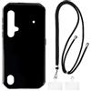 Shantime Custodia TPU con Tracolla/Collana a Spalla Compatibile con Blackview BV9900, Cover Protettiva Antiurto con Laccio Regolabile