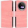 Shantime Custodia Portafoglio in Pelle Compatibile con IIIF150 Action A5 Pro, Cover Colorata Flip con Portacarte, Chiusura Magnetica Protettiva(Rosa)