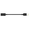Lenovo 4X90U45346 - Cavo adattatore USB-C maschio a femmina, 0,018 m, colore: Nero