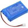 TCTK TECHTEK Batteria 1200mAh compatibile con [Philips] CSS5235Y, CSS5235Y/93, Fidelio E5, Fidelio F5 sostituisce CSS5253Y