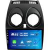 BXLIYER SXAUTO Android 15 2G+64G Autoradio Per Nissan Qashqai J10 (2006-2015) GPS Navigation - Senza fili Carplay Android Auto - Telecamera - DAB Volante Split-Screen WIFI DSP Bluetooth - 2 Din 9 Pollici