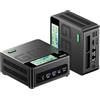 AOOSTAR GEM12+ PRO Mini PC, Ryzen 7 PRO 8845HS (fino a 5,1 GHz) Mini PC da gaming senza RAM Nessun SSD, Mini Desktop Computer OCULINK/2xUSB4/HD2.1/DP1.4/2x2,5G RJ45/WiFi6/BT5.2