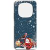 Mixroom - Cover Custodia Back Case In TPU Silicone Morbido Per Xiaomi Redmi Note 14 Pro Plus 5G Fantasia Babbo Natale E La Renna U867