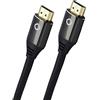 OEHLBACH Black Magic MKII - Cavo HDMI Ultra High Speed 8K @60Hz, 4K @120Hz, 48 Gbit/s, HDR10+, Dolby Vision, eARC, VRR, HDMI 2.1 certificato - Qualità Premium - 1,5 metri nero